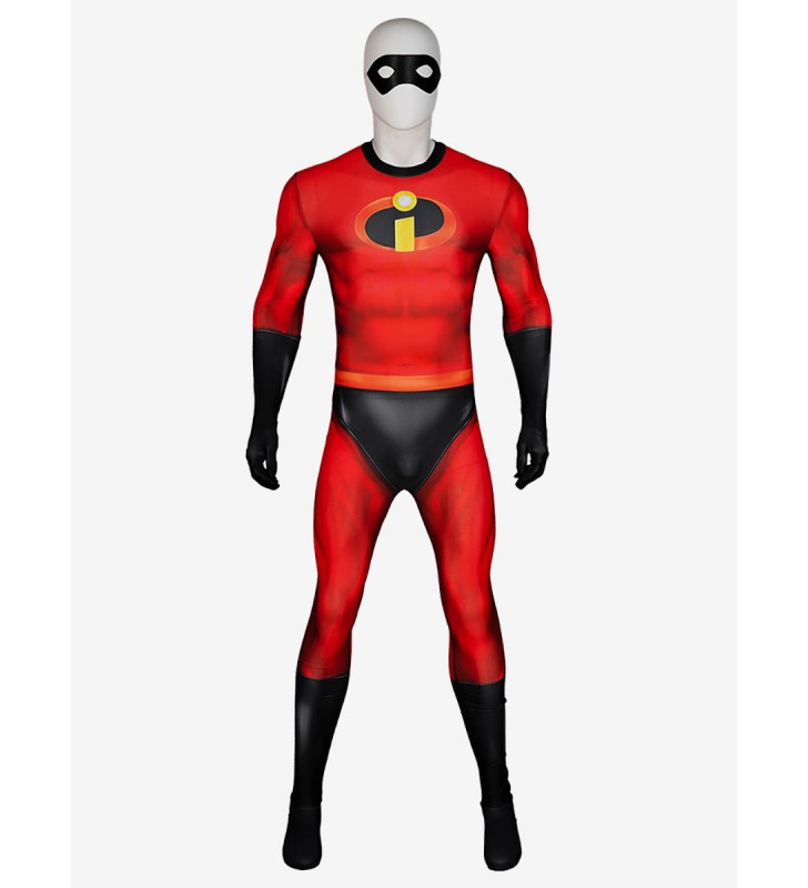 Gli Incredibili 2 Cosplay Mr. Incredible Bob Parr Costumi Cosplay