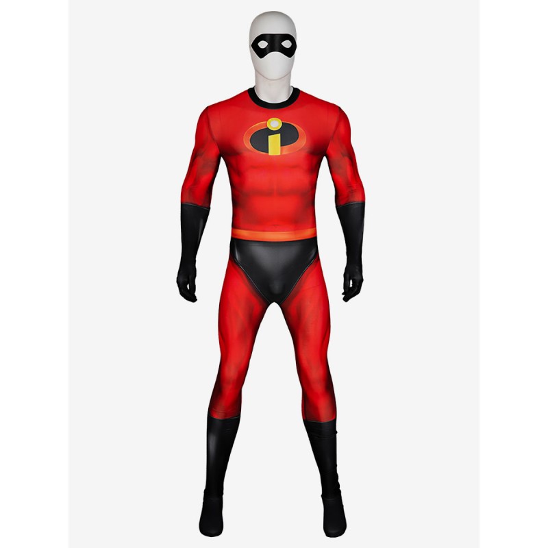 Gli Incredibili 2 Cosplay Mr. Incredible Bob Parr Costumi Cosplay