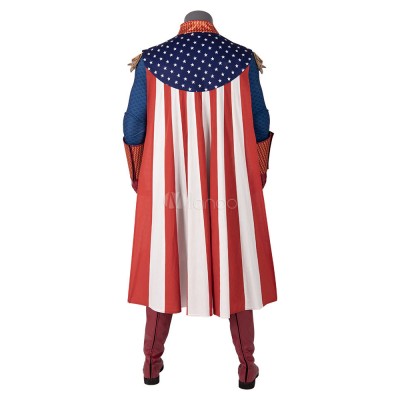 I ragazzi Cosplay Homelander Lycra Spandex Mantello Cosplay Mantello