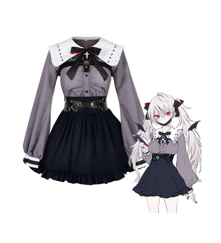 NIJISANJI Vtuber Kuzuha Sex Change Costumi Cosplay Halloween