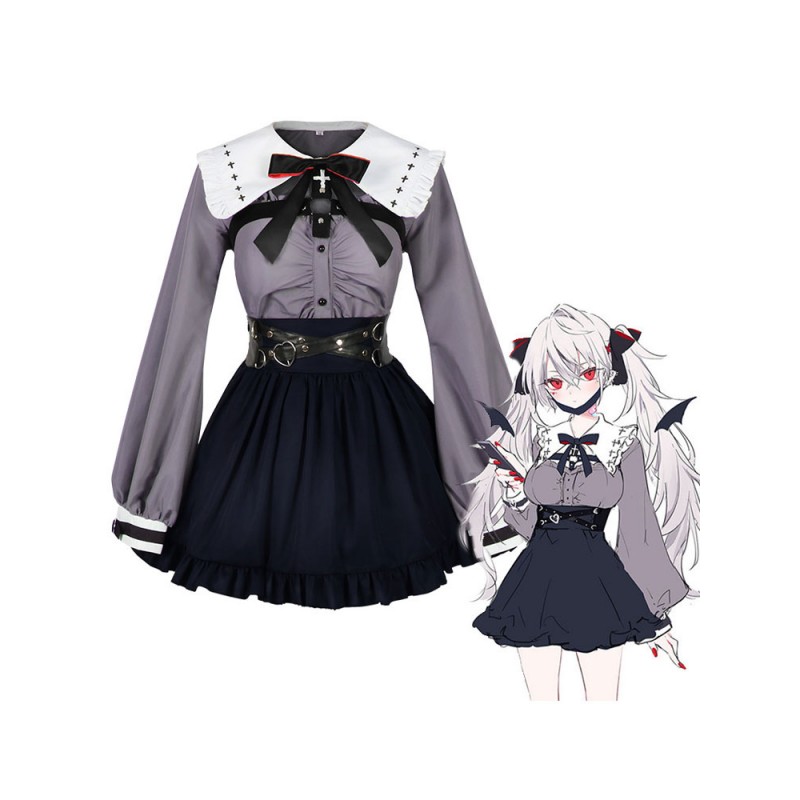 NIJISANJI Vtuber Kuzuha Sex Change Costumi Cosplay Halloween