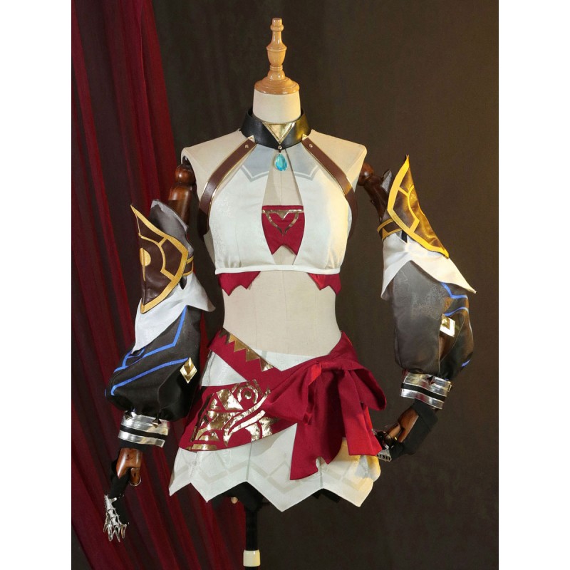 Genshin Impact Eremite Desert Clearwater Costumi Cosplay Carnevale Halloween