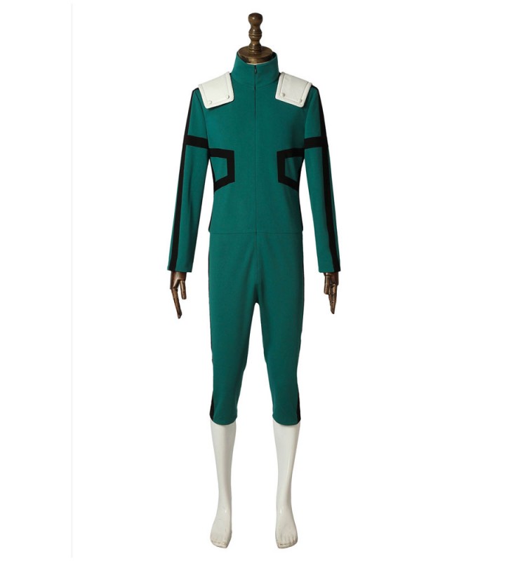 Deku Cosplay My Hero Academia Midoriya Izuku di Battle Suit Nuova versione Costumi Cosplay Carnevale Halloween