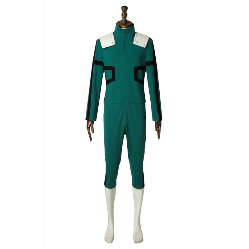 Deku Cosplay My Hero Academia Midoriya Izuku di Battle Suit Nuova versione Costumi Cosplay Carnevale Halloween