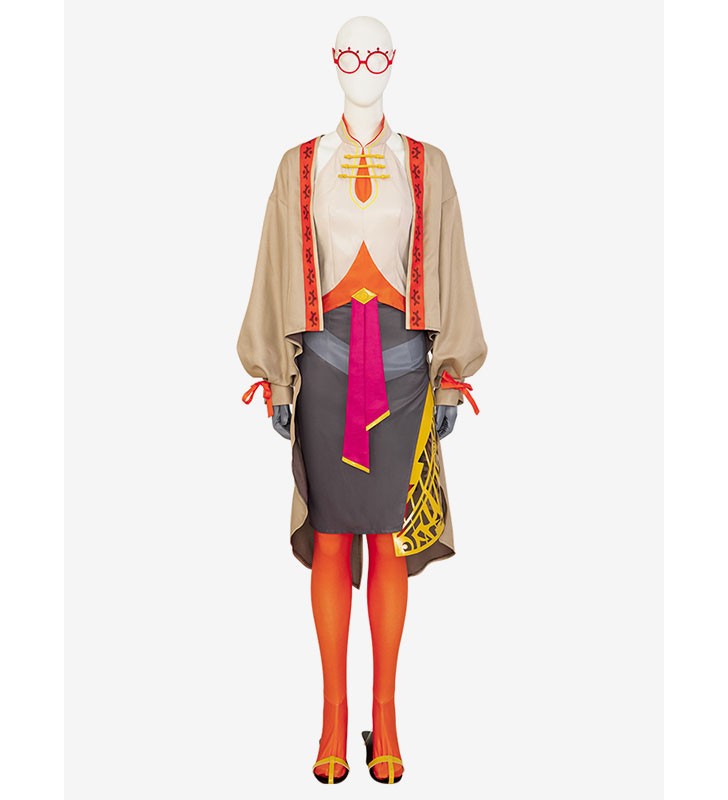 The Legend Of Zelda Tears of the Kingdom Purah Costumi Cosplay Prestige Edition