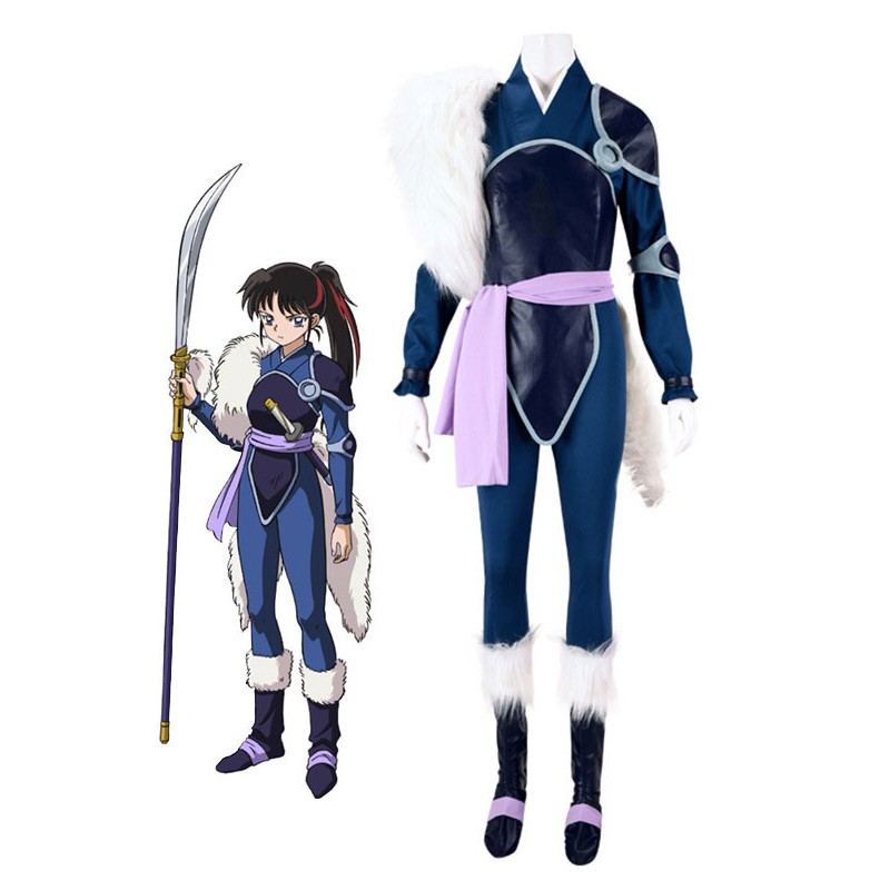 Yashahime Principessa Mezzo Demone Setsuna Set Completo Costumi Cosplay Halloween