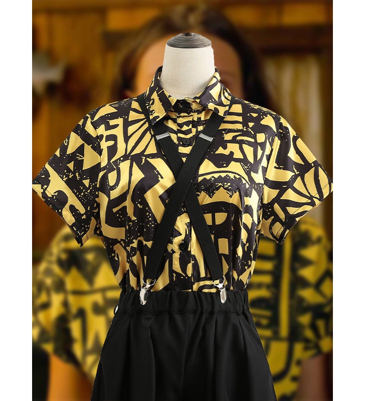 TV Drama Stranger Things Stagione 3 Eleven Stampato Abbigliamento Cosplay da donna a maniche corte Halloween
