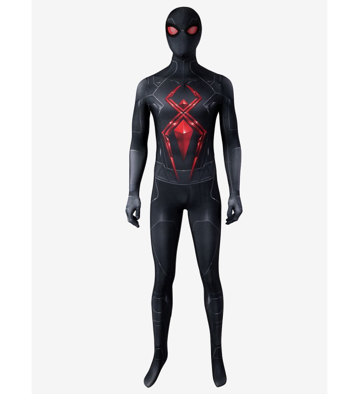 Spider Man Cosplay SpiderMan PS5 Miles Morales Abito scuro