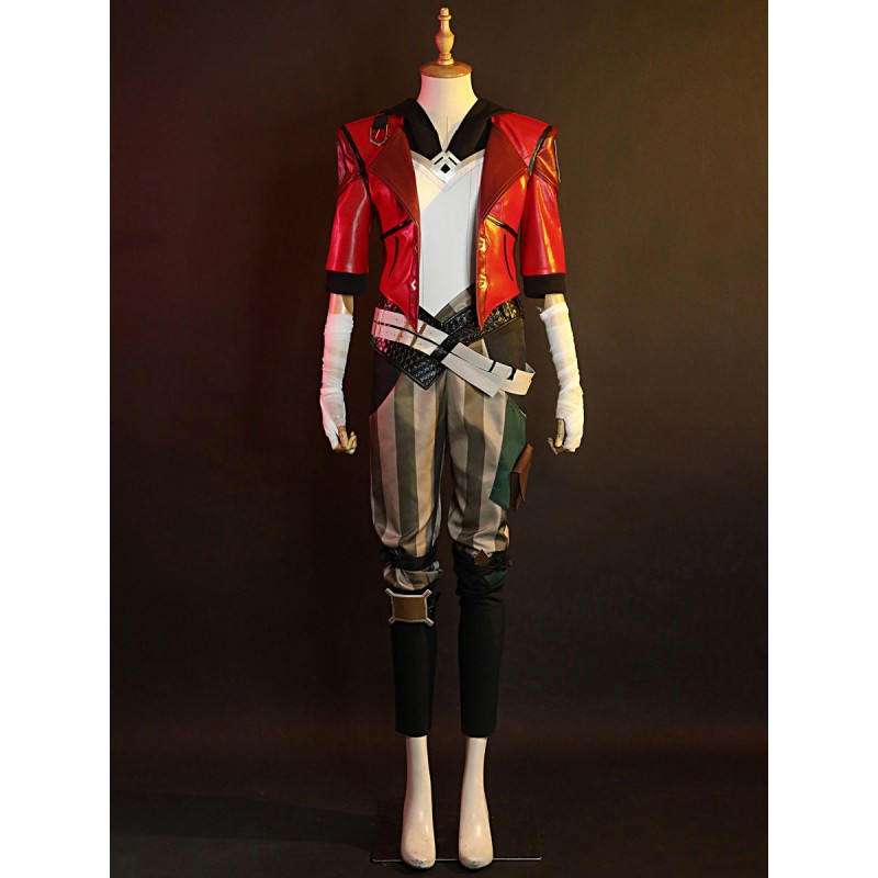 Arcane League of Legends The PiltOver Enforcer VI completo Costumi Cosplay Halloween