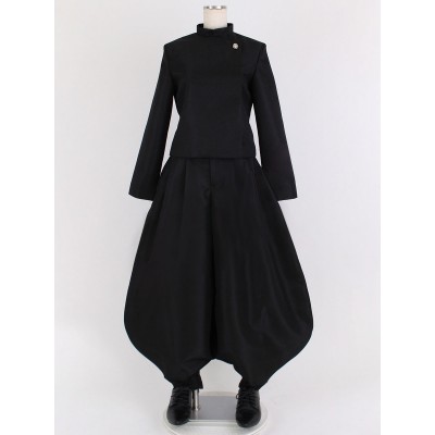 Jujutsu Kaisen Sorcery Fight Geto Suguru Black Comic Ver Costumi Cosplay Halloween