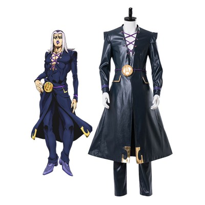 Abbacchio JoJos Bizarre Adventure Vento Aureo Golden Wind Leone Costumi Cosplay Carnevale Halloween