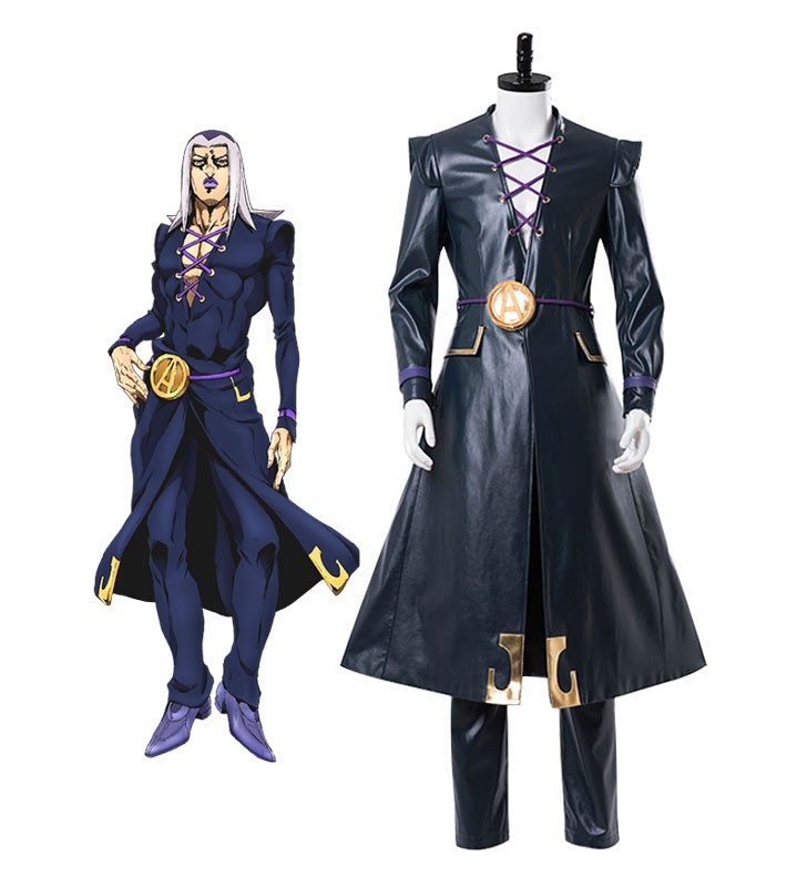 Abbacchio JoJos Bizarre Adventure Vento Aureo Golden Wind Leone Costumi Cosplay Carnevale Halloween