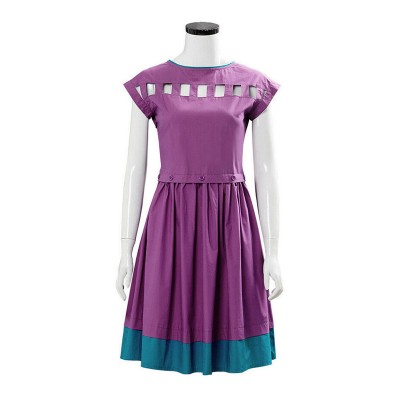 TV Drama Stranger Things Stagione 3 Nancy Wheeler vestito viola Costumi Cosplay