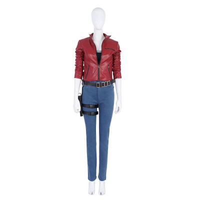 Resident Evil 2 Claire di Costumi Cosplay Carnevale Halloween