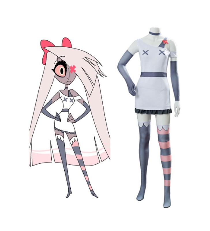 di Hazbin Hotel Vaggie Suit Costumi Cosplay Carnevale Halloween