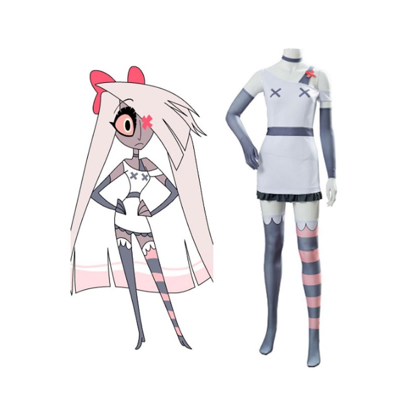 di Hazbin Hotel Vaggie Suit Costumi Cosplay Carnevale Halloween