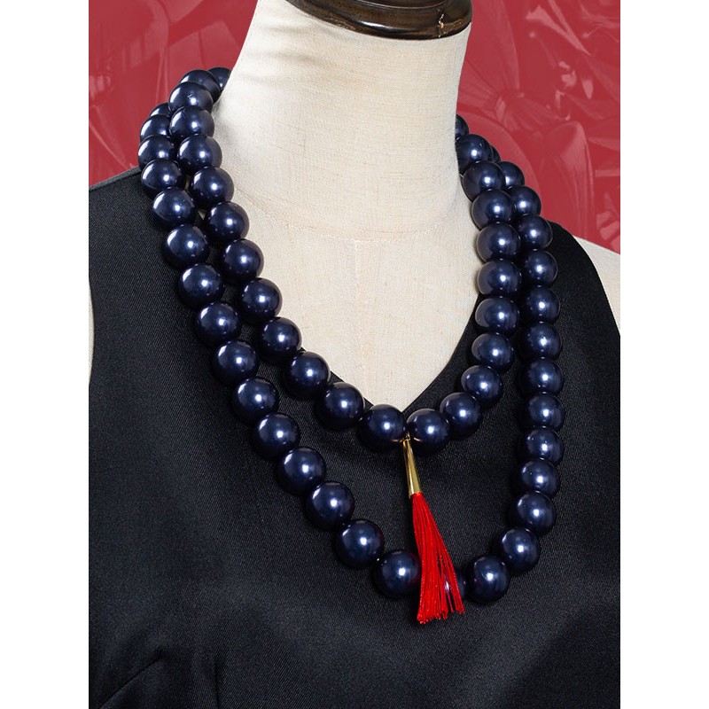 YouU UoYu Collana The Vampire Bonnie Bennett Per Fan + 20 Adesivi Cosplay - 2