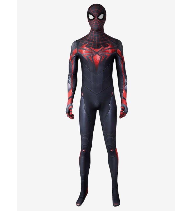 Spider Man Cosplay SpiderMan PS5 Tuta tecnica avanzata Miles Morales Carnevale Halloween
