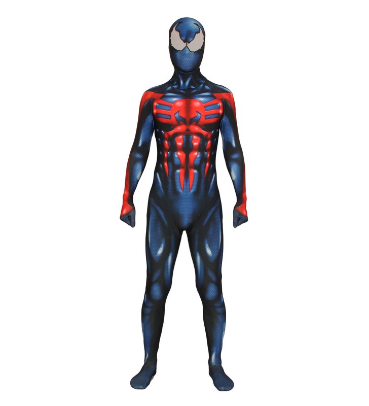 Spider Man Cosplay 2099 Vestito cosplay di SpiderMan Carnevale Halloween