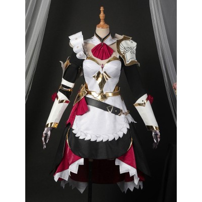 Genshin Impact Noelle Costumi Cosplay Halloween