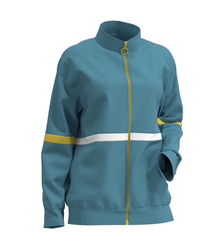 TV Drama Stranger Things Stagione 4 giacca blu Max Mayfield Sportswear Costumi Cosplay Halloween