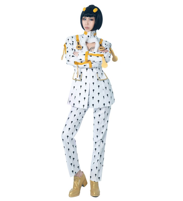 JoJos Bizarre Adventure Bruno Buccellati di Bruno Bucciarati Costumi Cosplay Carnevale Halloween