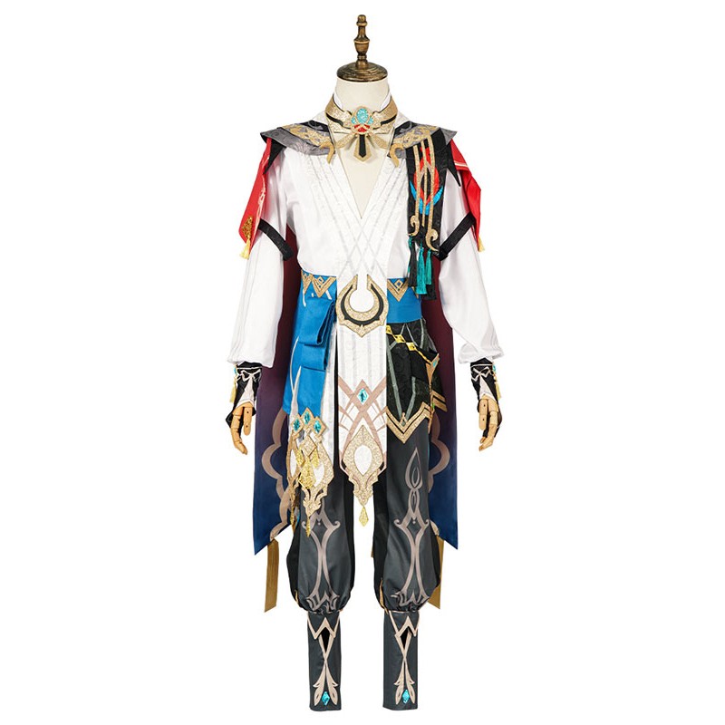Genshin Impact Kaveh Costumi Cosplay Carnevale
