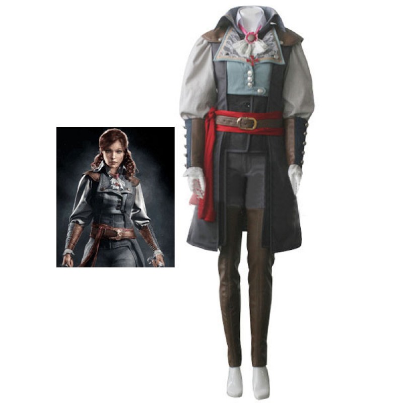 Ispirato dall'assassin's Creed Unity Elise Costume di Cosplay Carnevale Halloween