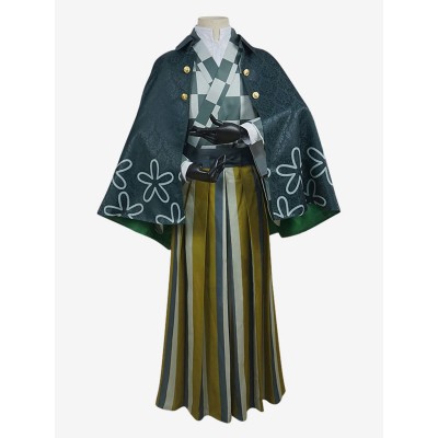 Demon Slayer: Kimetsu No Yaiba Cosplay Kamado Tanjirou Costumi Cosplay Carnevale