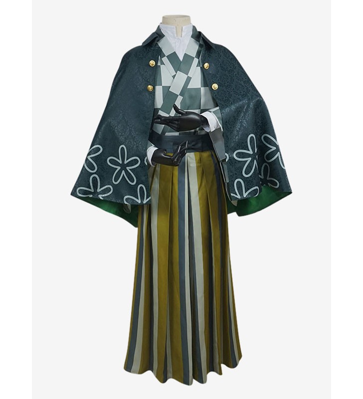 Demon Slayer: Kimetsu No Yaiba Cosplay Kamado Tanjirou Costumi Cosplay Carnevale