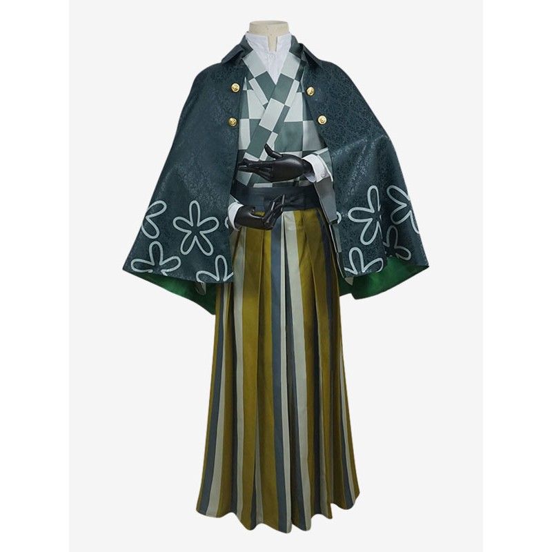 Demon Slayer: Kimetsu No Yaiba Cosplay Kamado Tanjirou Costumi Cosplay Carnevale