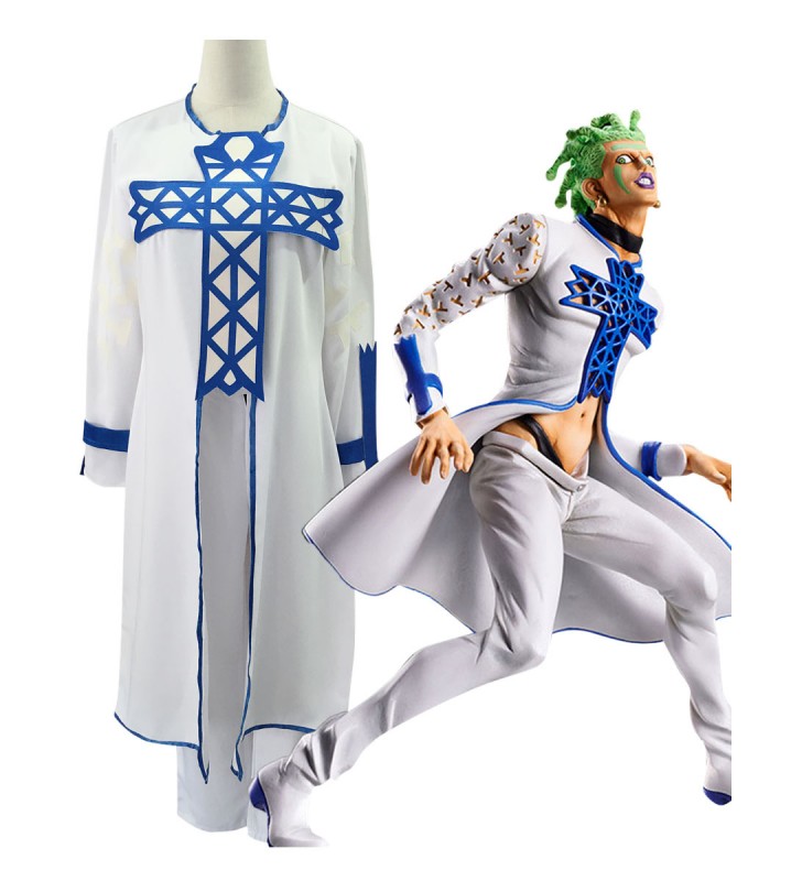 Cioccolata del vento dorato di Jojos Bizarre Adventure Costumi Cosplay Halloween