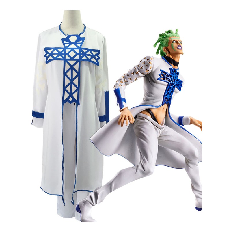Cioccolata del vento dorato di Jojos Bizarre Adventure Costumi Cosplay Halloween