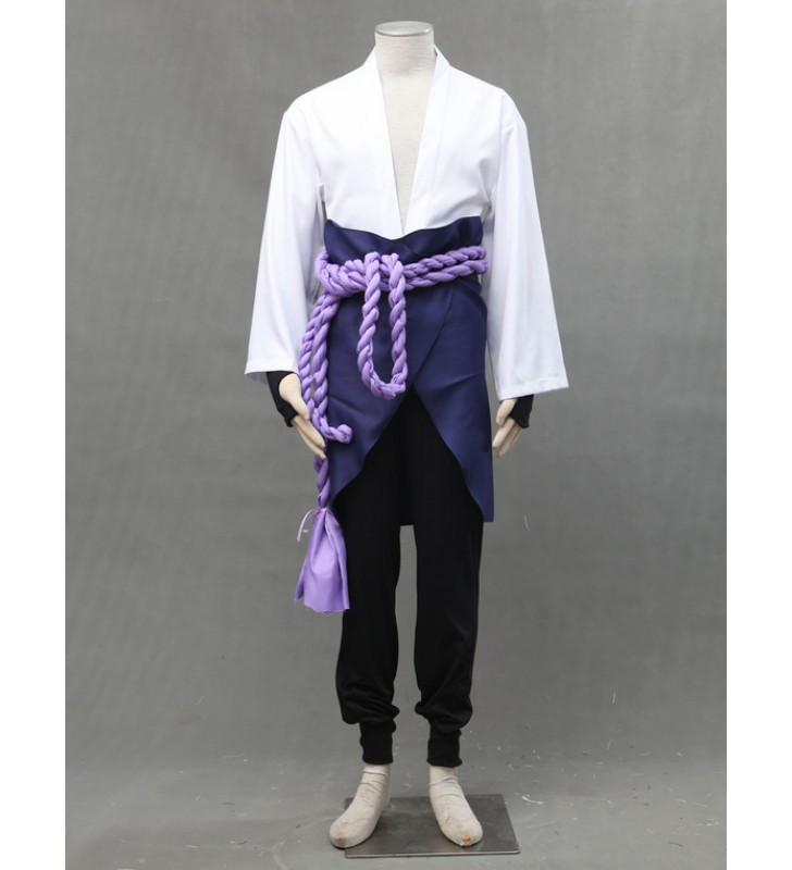 Naruto Shippuuden Uchiha Sasuke per bambini Costumi Cosplay Carnevale Halloween
