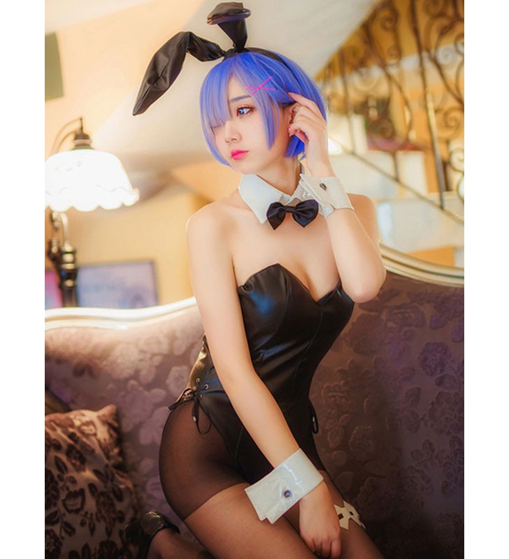 Costume Carnevale RE: ZERO Starting Life in Another World Rem set donna Anime Giapponese Re: Vita da capo in un mondo parallelo tuta Carnevale Halloween