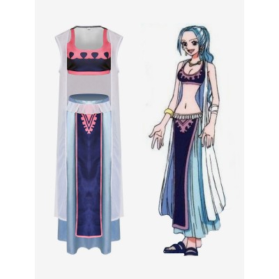 di un pezzo Costumi cosplay Vivi Costumi Cosplay