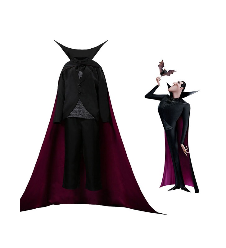 Cosplay Hotel Transylvania Foulard in poliestere Set di film da uomo in poliestere e misto cotone Halloween