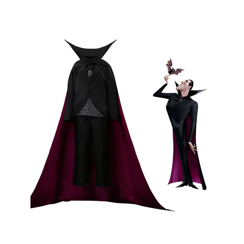 Cosplay Hotel Transylvania Foulard in poliestere Set di film da uomo in poliestere e misto cotone Halloween
