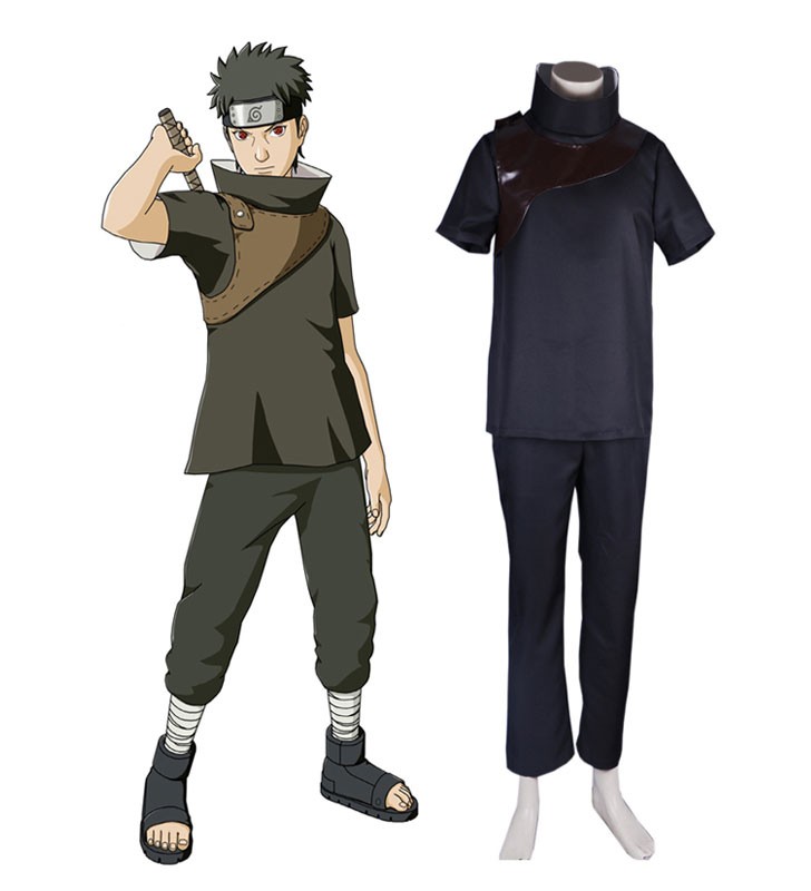 anime di Naruto Shippuden Uchiha Shisui Anbu Costumi Cosplay Carnevale