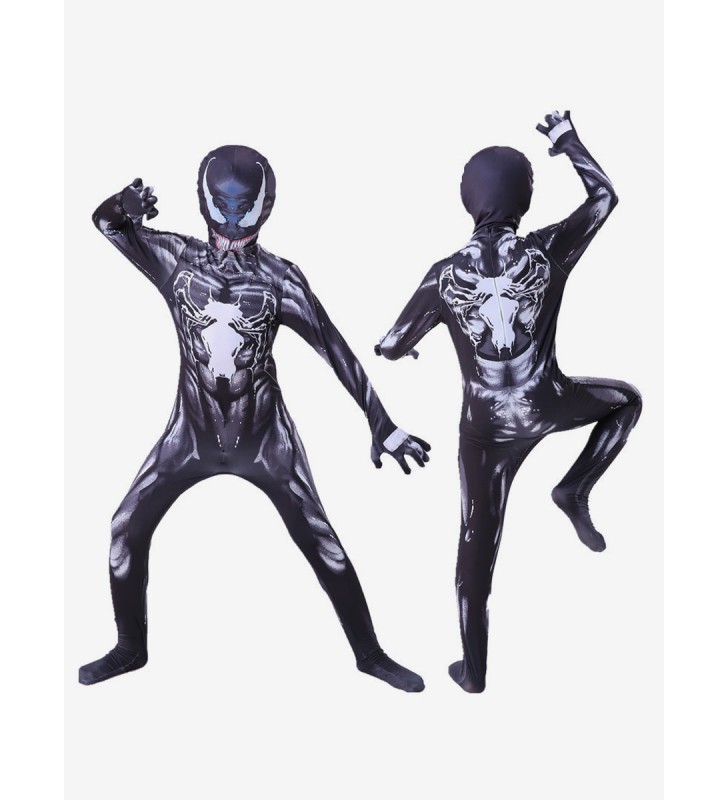 SpiderMan Cosplay The Amazing SpiderMan Venom e Carnage Kid Cosplay Suit Carnevale