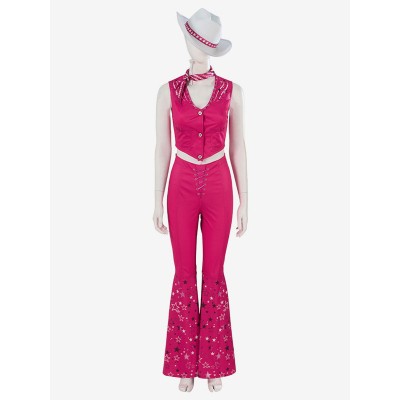 Barbie Movie Cosplay Barbie Costumi Cosplay L#39;intero set include il cappello Carnevale Halloween