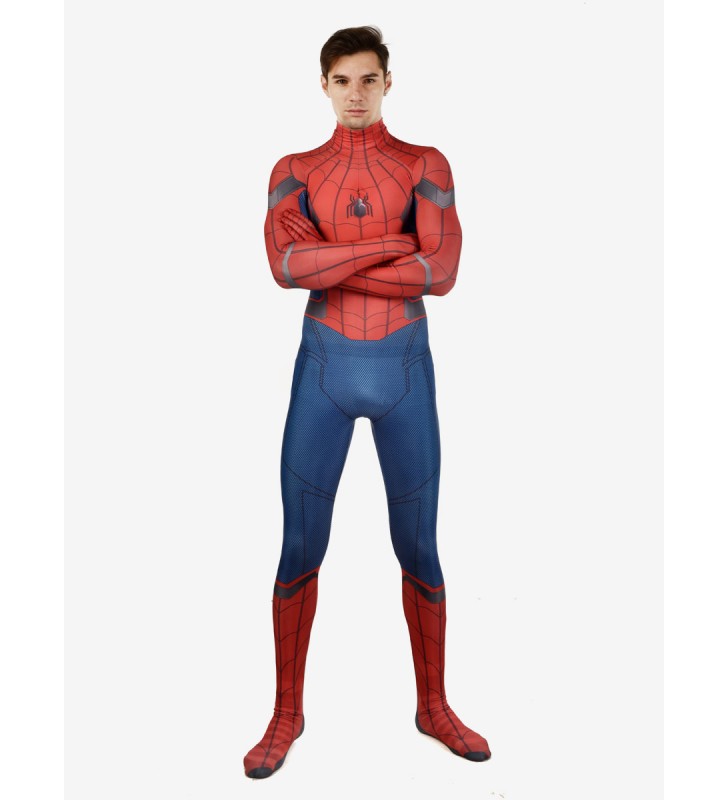 SpiderMan Cosplay SpiderMan Ritorno a casa Peter Parker Costumi Cosplay Halloween