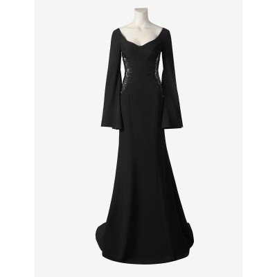 I costumi cosplay della famiglia Addams TV Morticia Addams Cosplay Carnevale