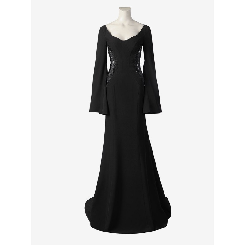 I costumi cosplay della famiglia Addams TV Morticia Addams Cosplay Carnevale