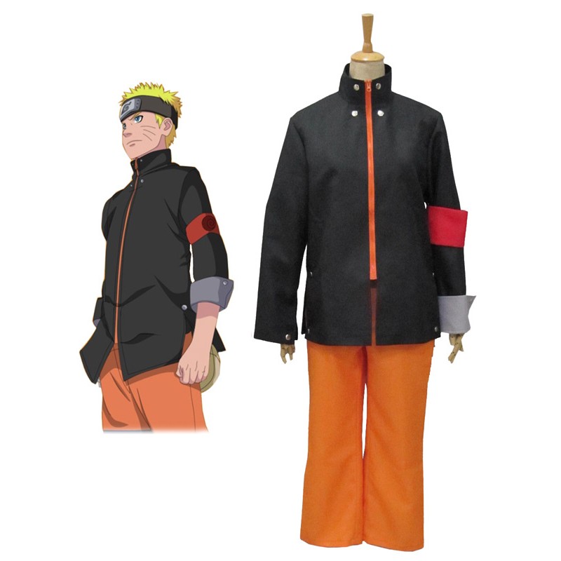 Costume Carnevale Naruto Naruto top guanti Carnevale Halloween