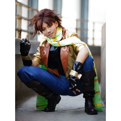 JoJos Bizarre Adventure Joseph Joestar Costumi Cosplay Carnevale Halloween