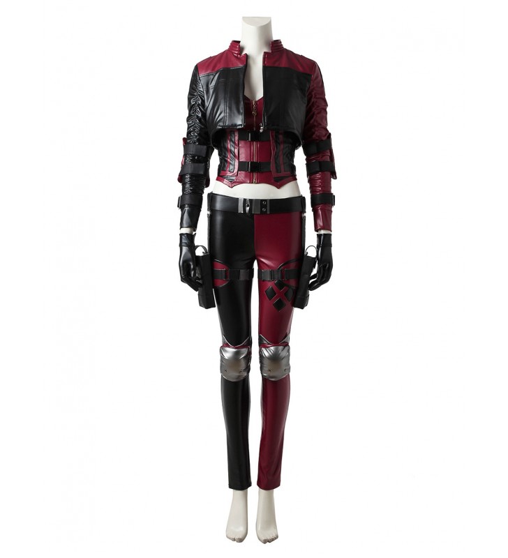 Costume Injustice League DC Comics Harley Quinn Cosplay DC Comics Harley Quinn set Gioco Costumi Cosplay Halloween