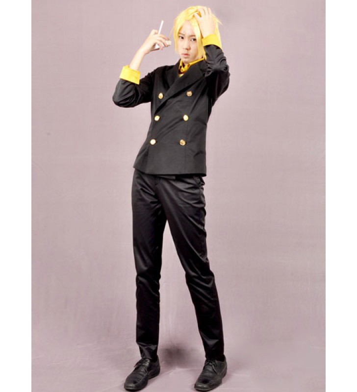 Costume Carnevale Imposta Sanji un pezzo del Costumi Cosplay Halloween