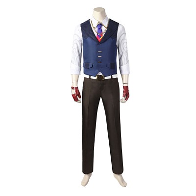 Gioco Valorant Chamber Uniforme Giacca Cappotto Camicia Gilet Pantalone Felpa Outfit Party Suit Costumi Cosplay Carnevale Halloween
