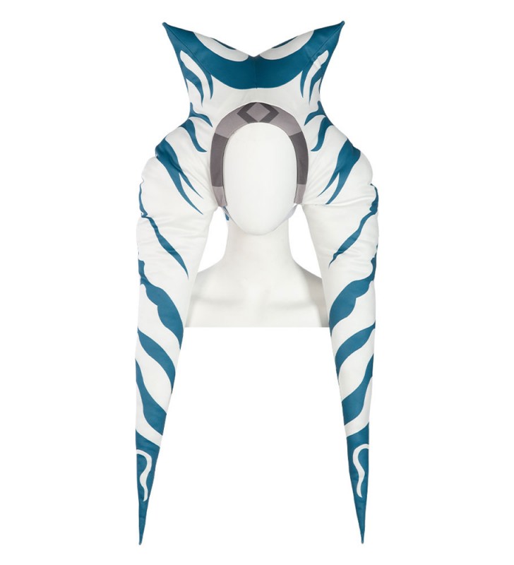 Star Wars Cosplay Film Cappuccio bianco Fibra di poliestere Cappuccio in poliestere Movie TV Drama Costumi Cosplay Halloween